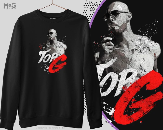 Top G Andrew Tate Sweatshirt Cobra Alpha Hustler GYM Kickboxing Unisex Jumper