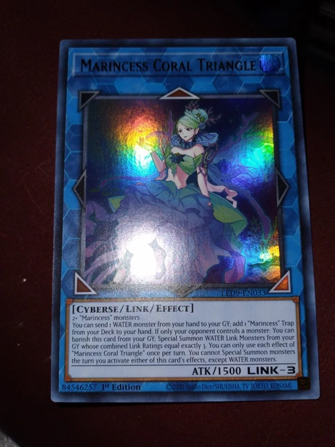 Yugioh Marincess Coral Triangle Ultra Rare Nm 1st Edition