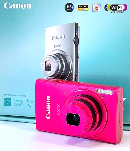 [Near Mint] Canon IXY 420F PowerShot 16.1MP Digital Camera Red w/ Box Japan