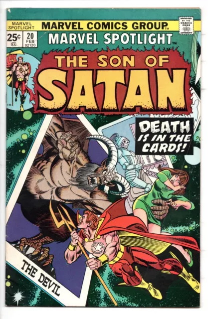 MARVEL SPOTLIGHT #20a  ( FN  6.0 ) 20TH ISSUE HELLSTROM THE SON OF SATAN