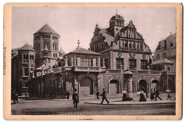 Fotografie Ferd. Finsterlin, München, Ansicht München, Synagoge mit Künsterlhau