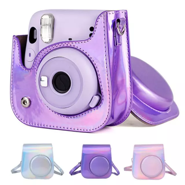 For Fujifilm Instax Mini 11 Instant Camera Shoulder Bag Cover Shell Case w/Strap