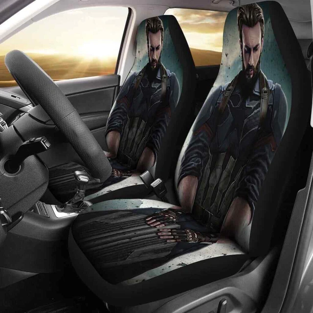 Amazing Captain America Gift For Fans Car Seat Covers
