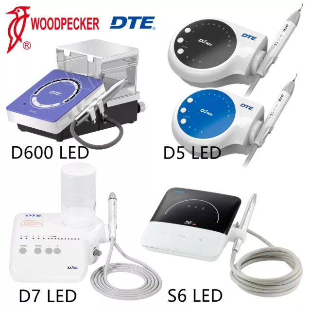 Woodpecker DTE Dental D5 D7 S6 LED Ultrasonic Piezo Scaler SATELEC Handpiece