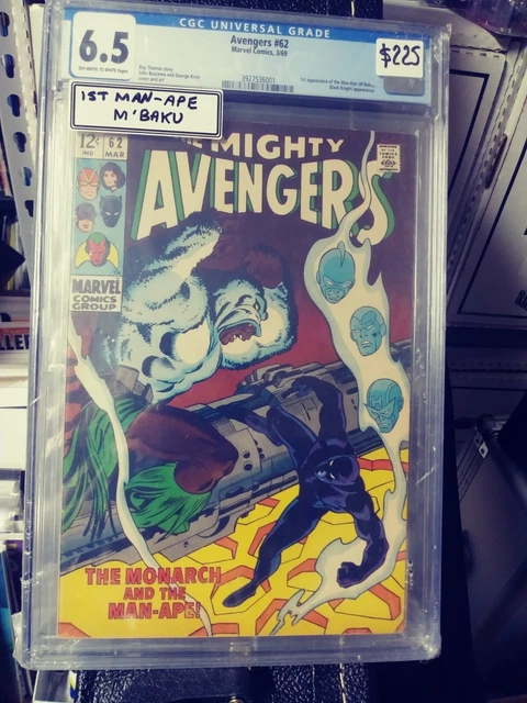 Avengers 62 CGC 6.5 - 1st Man-Ape M'Baku