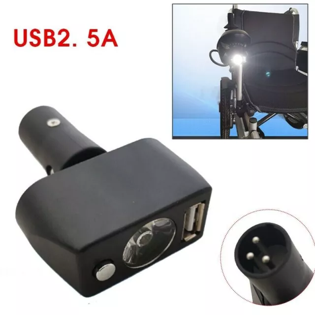 led electric wheelchair lights for mobility motorized electric power wheelchairs 2