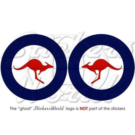 AUSTRALIA ROYAL AUSTRALIAN Air Force RAAF Aircraft Roundel 75mm Sticker ...