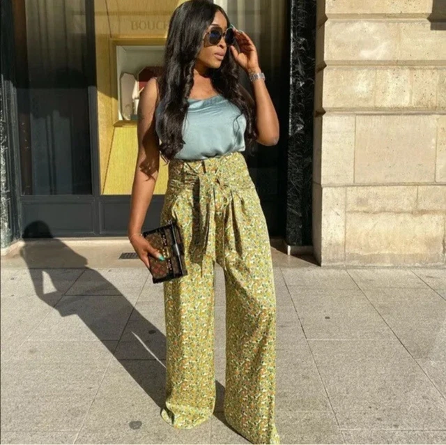 Zara floaty trousers top