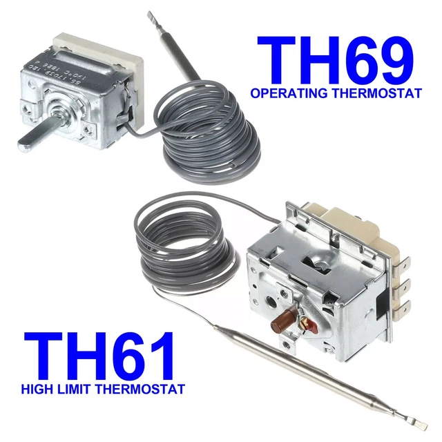 BLUE SEAL FRYER HIGH LIMIT OVER TEMPERATURE SAFETY THERMOSTAT EGO 56 10544 510