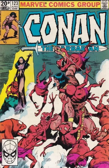 Conan The Barbarian #123 Pence Copy (1970) Vf/Nm Marvel