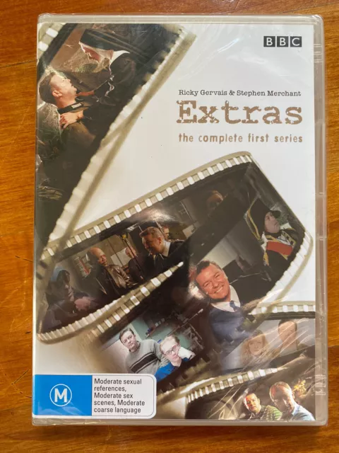 Extras : Season 1 NEW IN PLASTIC Ricky Gervais Stephen Merchant DVD, 2005