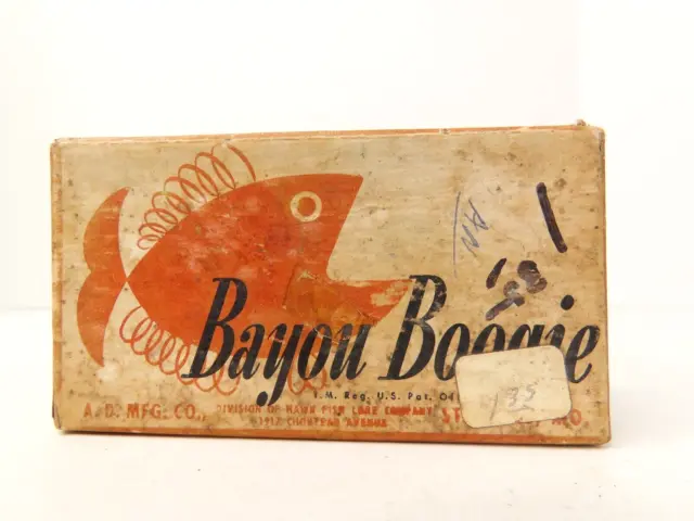 Vintage Fishing Lure Box Only FOR SALE! - PicClick