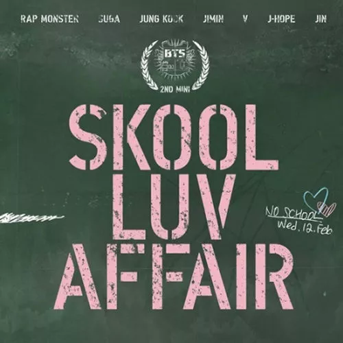 BTS - [SKOOL LUV AFFAIR] 2nd Mini Album: CD+PHOTO BOOK+PHOTO CARD