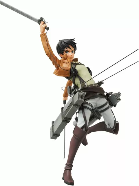 MEDICOM TOY REAL Action Figure HEROES ATTACK ON  TITAN Eren Yeager Aot Statue