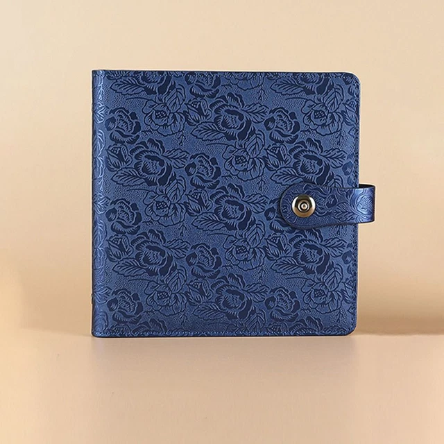 GROSSE KAPAZITÄT SCHECK Buch Halter PU-Leder Spar-Geld-Notebook Paare
