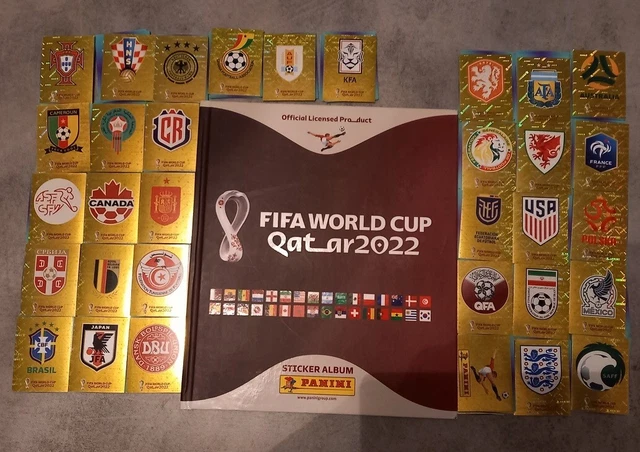 Album Panini Coupe Du Monde Qatar 2022 - Couverture Rigide, 670 Stickers + Poster, Complet Et Neuf