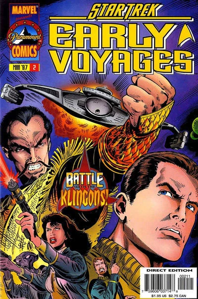 Star Trek: Early Voyages #2 VF/NM; Marvel | Dan Abnett Klingons - we combine shi