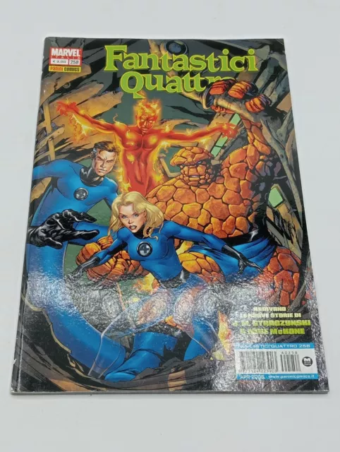 fumetto Panini Comics Marvel FANTASTICI QUATTRO numero 258