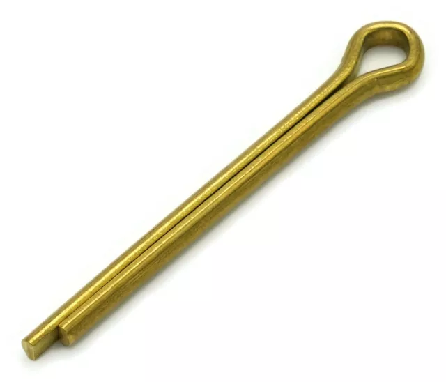 1/16 inch Brass Cotter Pins / Split Pins - Select Length & QTY