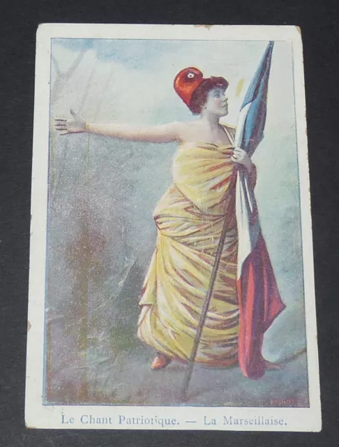 Cpa Carte Postale Guerre 14-18 Le Chant Patriotique La Marseillaise