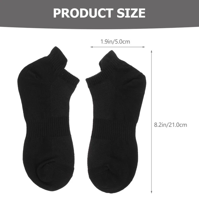 4 Pairs All Stocking Combed Cotton Socks Stocking Stuffers Men Women Sports 2