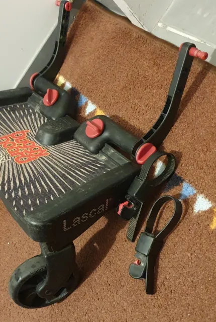 Lascal buggy board Maxi, estándar, negro