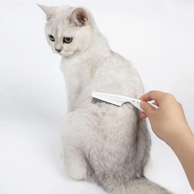 Pet Dog Cat Shedding Flea Tick Lice Remover Grooming Hair Cleaner Comb New 2