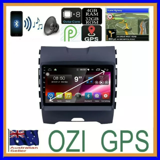 Ford Everst 2015-17  Sync2 Gps Wireless Carplay Android Auto Camera Dab Dvr Tpms