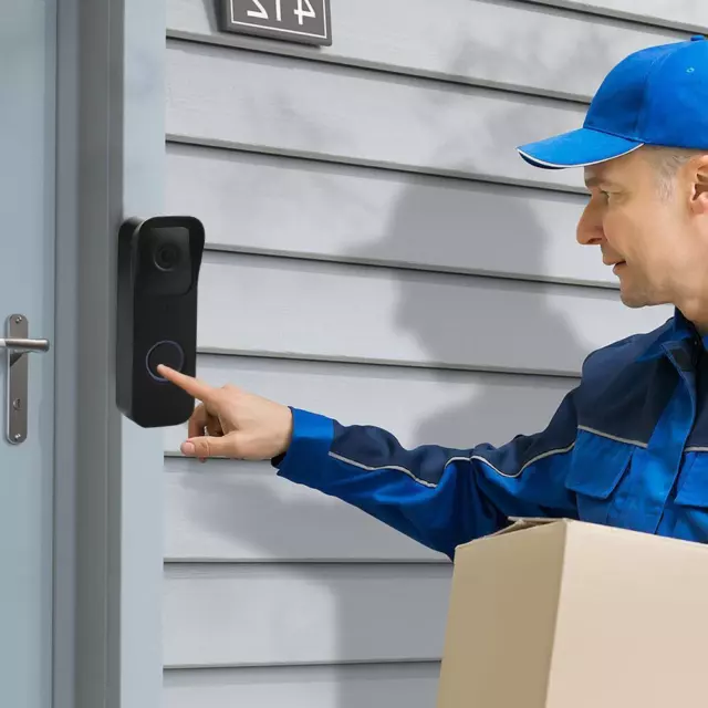 Silicone UV Protection Cover Smart Doorbell Skin Case for Blink Video Doorbell