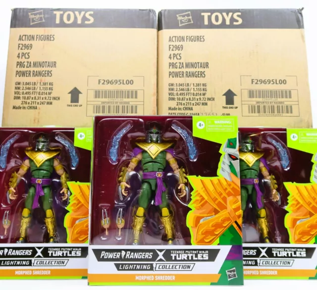 Power Rangers X TMNT Lightning Collection Morphed Shredder Green Ranger MMPR-NEW 2