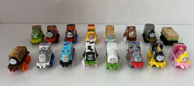 Lot Chuggington : étui De Transport Avec 16 Trains Et Wagons (Wilson, Koko, Etc.) - Occasion - Années 2010