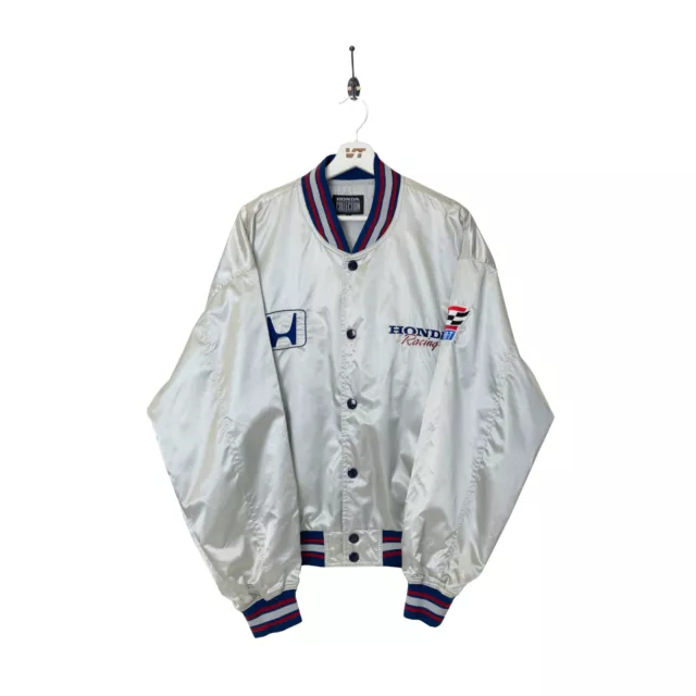 Honda Racing Satin Bomber Jacket