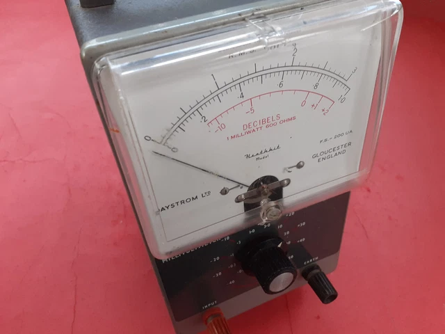 Heathkit AV-3U Valve Millivoltmeter ~ Untested ~ For parts or not working