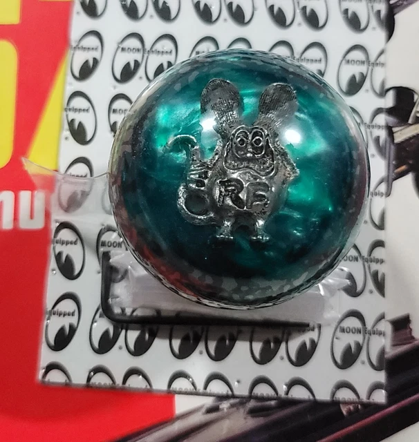 MOONEYES Pearl Green RAT FINK Shift KNOB Hot Rod custom GASSER Drag Racing NHRA MOONEYES Pearl Green RAT FINK Shift KNOB Hot Rod custom GASSER Drag Racing NHRA