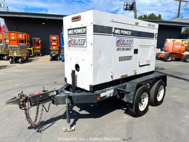 2007 Mulitiquip DCA-70SSIU 56 kW Towable Generator 70 kVA Gen Set Diesel bidadoo