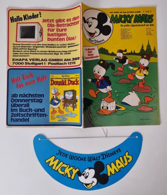 Micky Maus Comics Jahrgang 1972 ~ zur Auswahl!