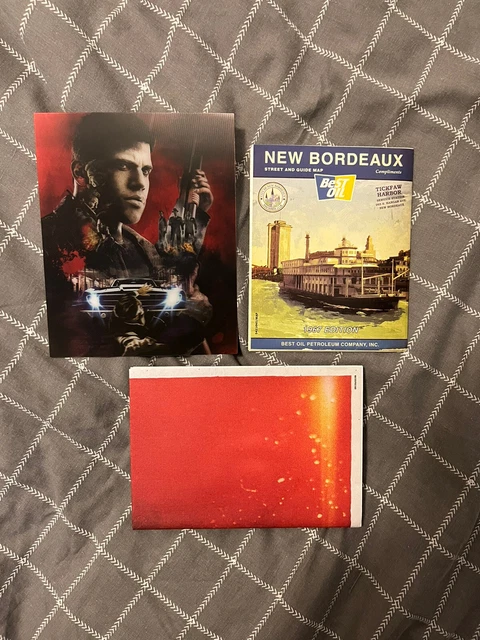Mafia 3 Folded Map, Poster & Lenticular Card NO GAME - ENGLISH Map & Poster