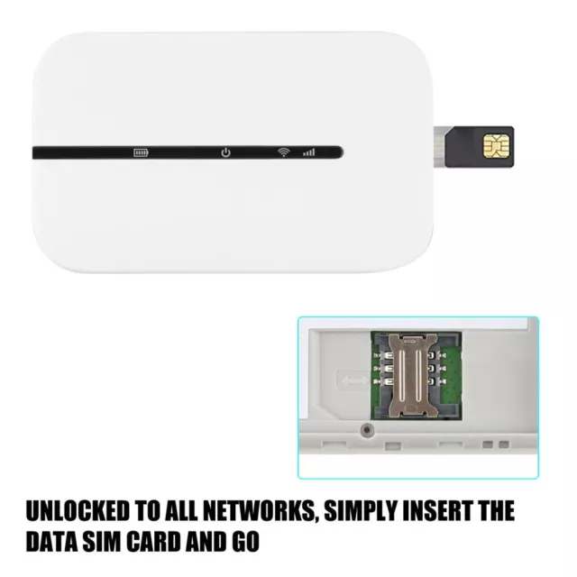 Unlocked 4G LTE Mobile Broadband Wireless WiFi Router Portable MiFi Hotspot AU