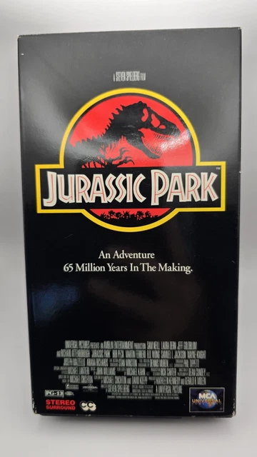 1993 Jurassic Park The Screen Saver Big Box Asymetrix PC CD-ROM EDITION RARE