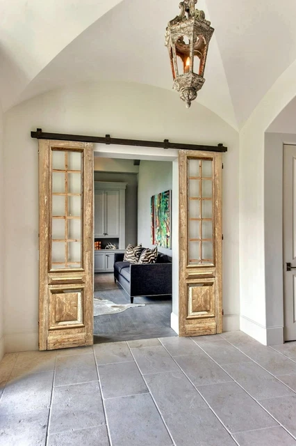 Antique French Barn Door Custom Interior Exterior Sliding Double Single Door