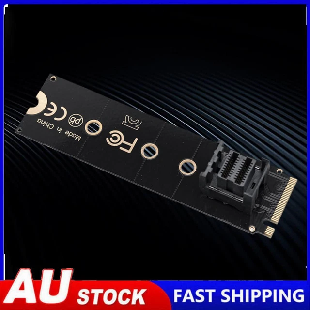 M.2 NVME To U.2 Hard Disk Adapter Card Mkey PCIeX4 M.2 PCIe To SFF8643 M.2 NVME