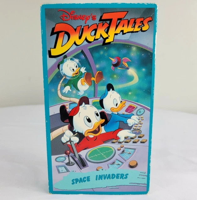 DISNEY'S DUCKTALES SPACE Invaders (VHS 1990, Walt Disney Home Video