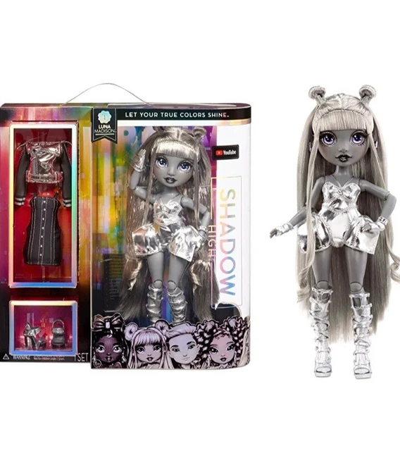 Shadow High Box Set RAINBOW HIGH SHADOW High Fashion Doll Luna Madison Birthday Present 🖤 ...