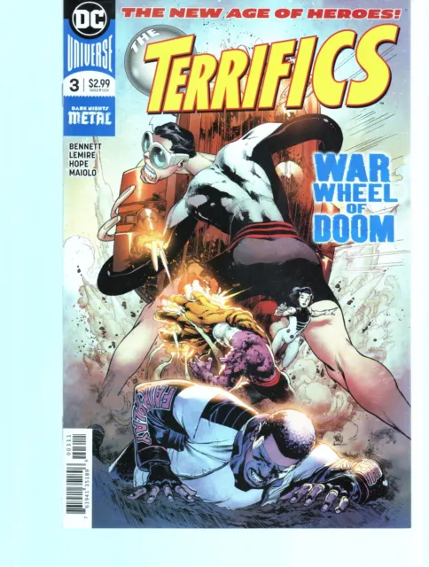 The Terrifics 3 Dark Knights Metal  / Dc Comics  Rebirth Series