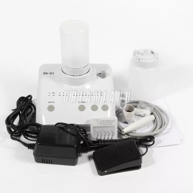 Dental Piezo Ultrasonic Scaler w/ 2*Bottles Handpiece For DTE Satelec SK-D1 UK