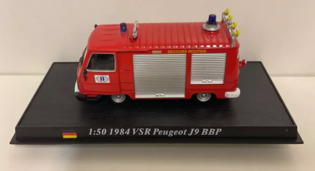 Del Prado 1:50 ,,1984 VSR Peugeot J 9 BBP,, Feuerwehr Frankreich