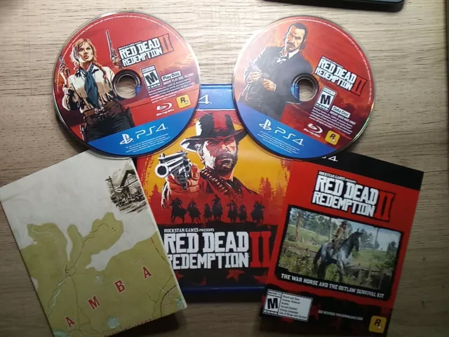 Mapa Red Dead Redemption II 30X40 cm - Escorrega o Preço