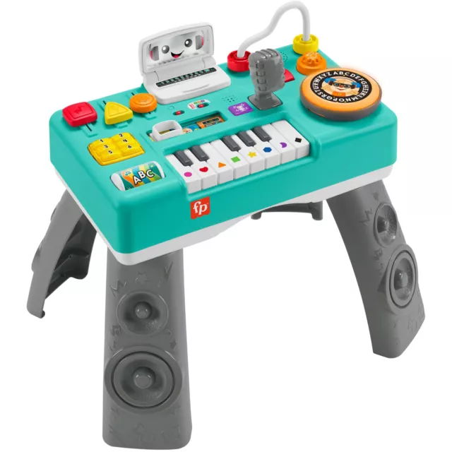 Fisher-Price Lernspaß DJ Spieltisch, Musikspielzeug