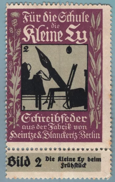 ES2075 Poster stamps advertising: Kleine Ly - Nib