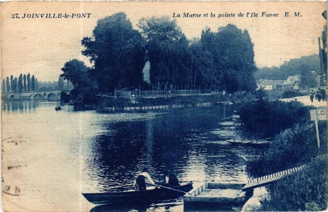 CPA JOINVILLE-le-PONT La Marne et la pointe de l'Ile Fanac (600027)